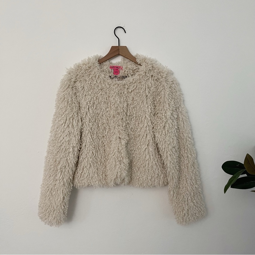 Vintage Betsey Johnson Shaggy Jacket